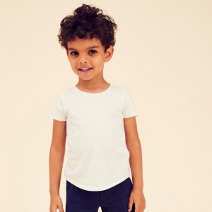 Kids' Decathlon Baby Basic T-Shirt White | SEH854930