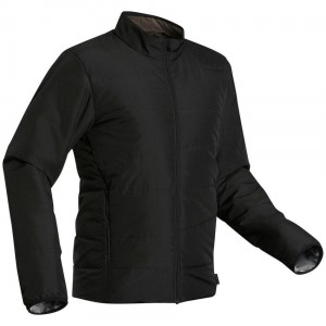 Men's Decathlon Forclaz Mt50 Synthetic Puffer Jacket Black | ZUJ487953