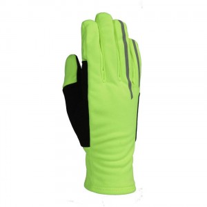 Men's Decathlon Triban 500 Cycling Winter Gloves Green | QAC810596