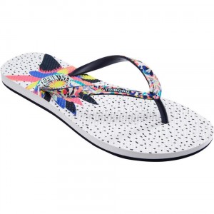 Women's Decathlon 190 Beach Flip-flops Sandals White | OFA892637