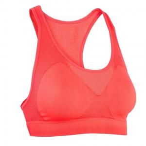 Women's Decathlon Essential Running Bras Orange | HAW054826