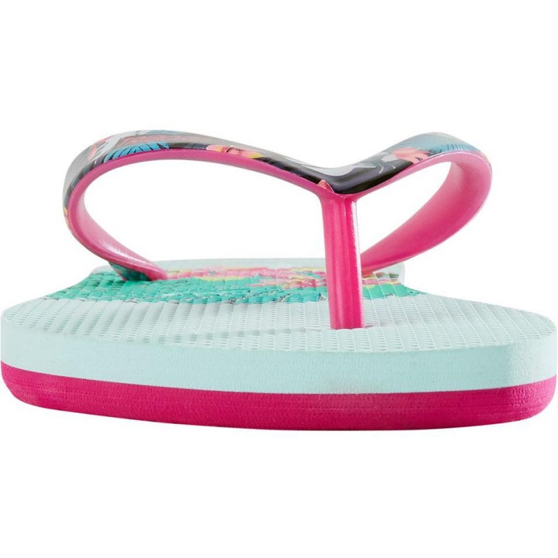 Kids' Decathlon Flip-flops 500 Sandals Green | TVO935704