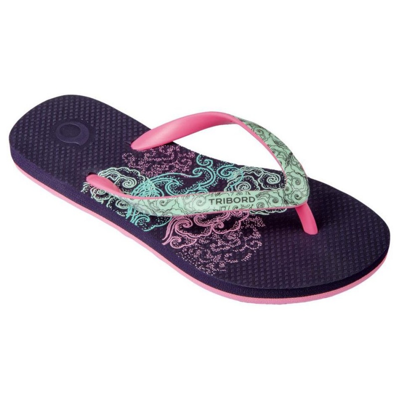 Kids\' Decathlon Flip-flops 500 Sandals Pink | QNZ318042