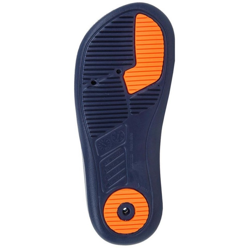 Kids' Decathlon Nabaiji Slap 500 Pool Sandals Navy | LPR058923