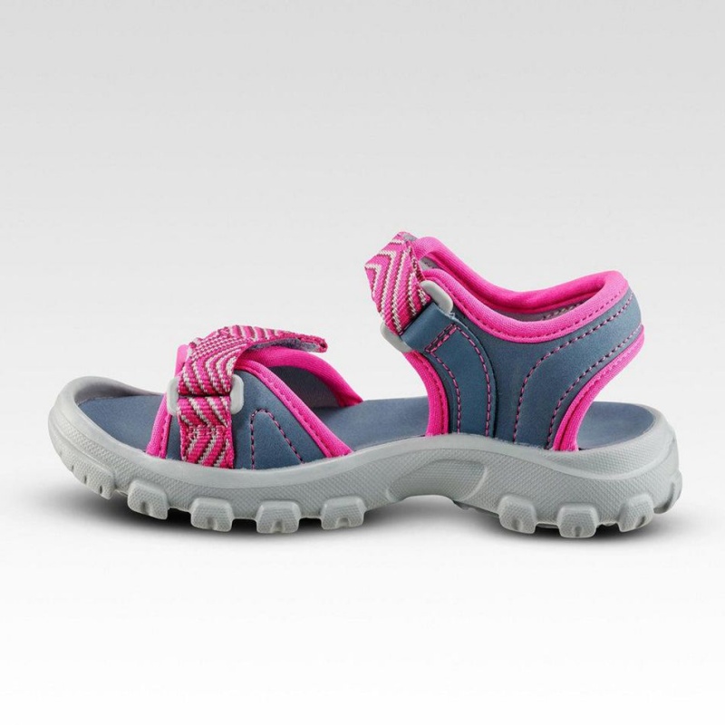 Kids' Decathlon Quechua Mh100 Hiking Sandals Pink | CVL264957