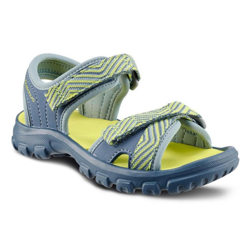 Kids' Decathlon Quechua Mh100 Hiking Sandals Yellow | KOL106847