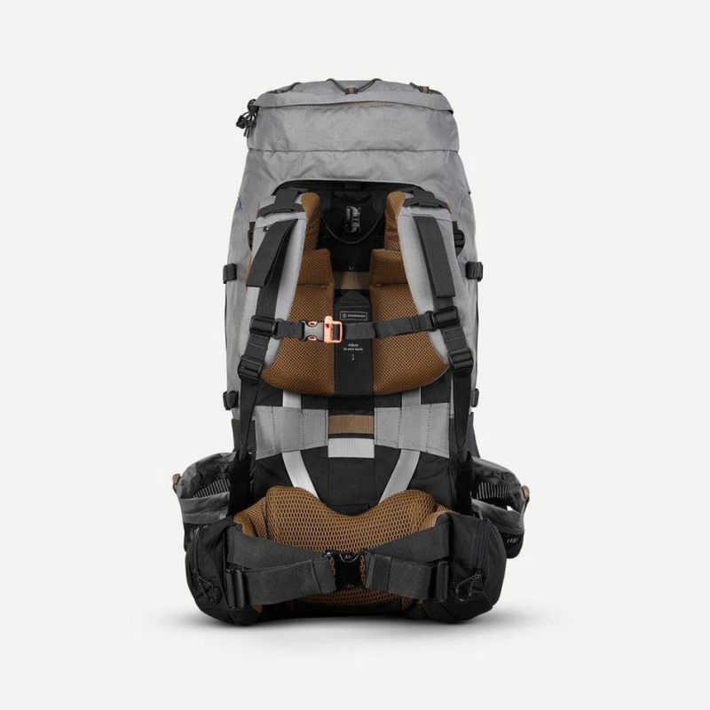 Men's Decathlon 50+10 L Mt900 Symbium Backpack Grey | PTA948627