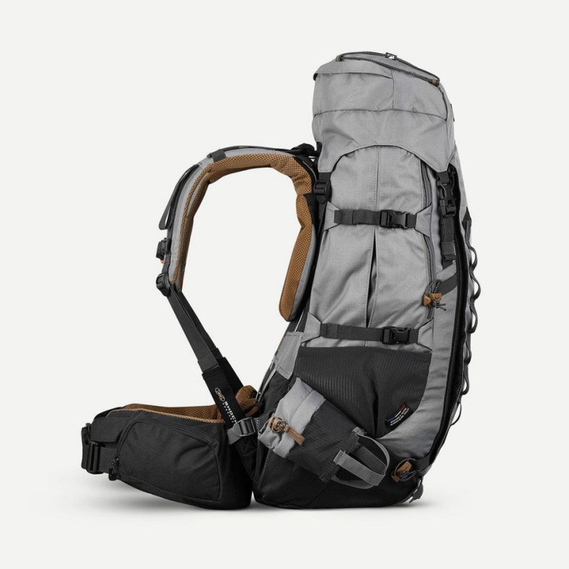 Men's Decathlon 50+10 L Mt900 Symbium Backpack Grey | PTA948627