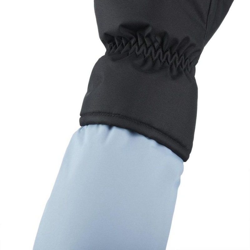 Men's Decathlon Adult Ski 100 Gloves Black | YXJ028534