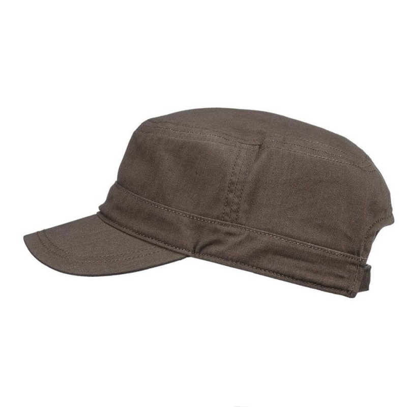 Men's Decathlon Forclaz Travel 500 Hiking Hats Brown | CKZ583762