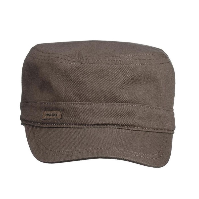 Men's Decathlon Forclaz Travel 500 Hiking Hats Brown | CKZ583762