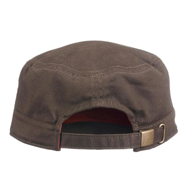 Men's Decathlon Forclaz Travel 500 Hiking Hats Brown | CKZ583762