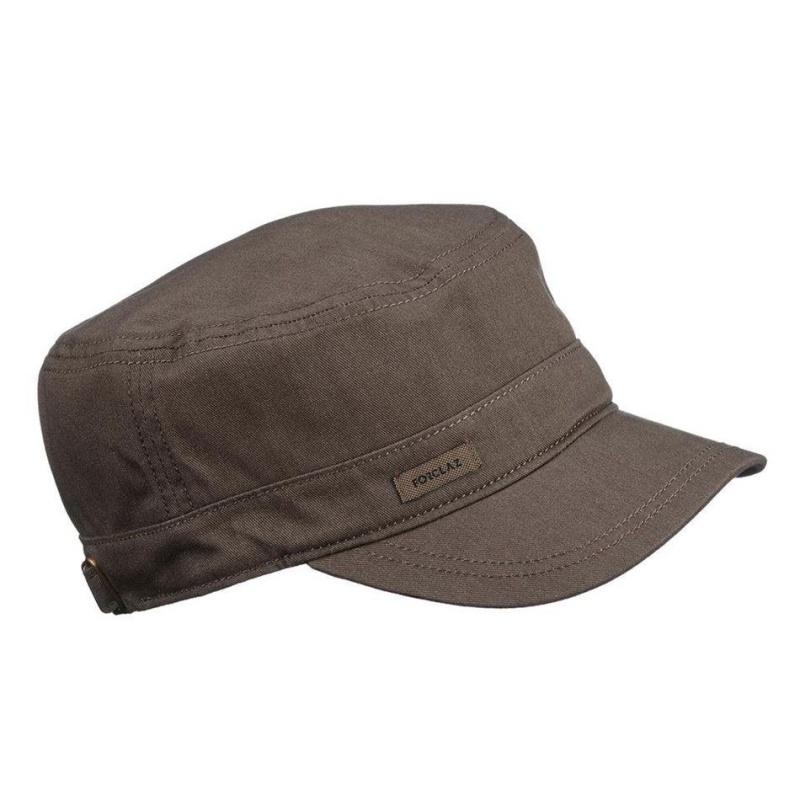 Men\'s Decathlon Forclaz Travel 500 Hiking Hats Brown | CKZ583762