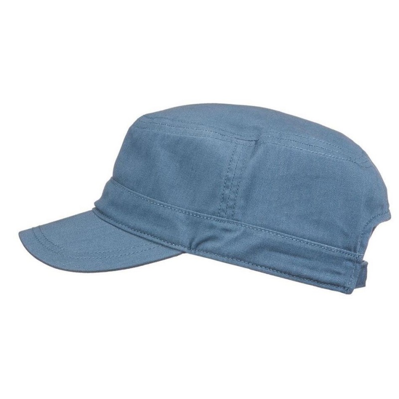 Men's Decathlon Forclaz Travel 500 Hiking Hats Blue | YLR521809