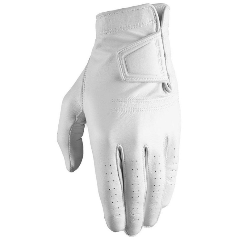 Men\'s Decathlon Golf Glove Cabretta Right Handed 900 Gloves White | OEA137698