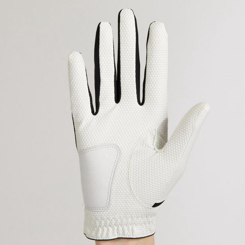 Men's Decathlon Golf Glove Left Handed 100 Gloves White | NAF329081