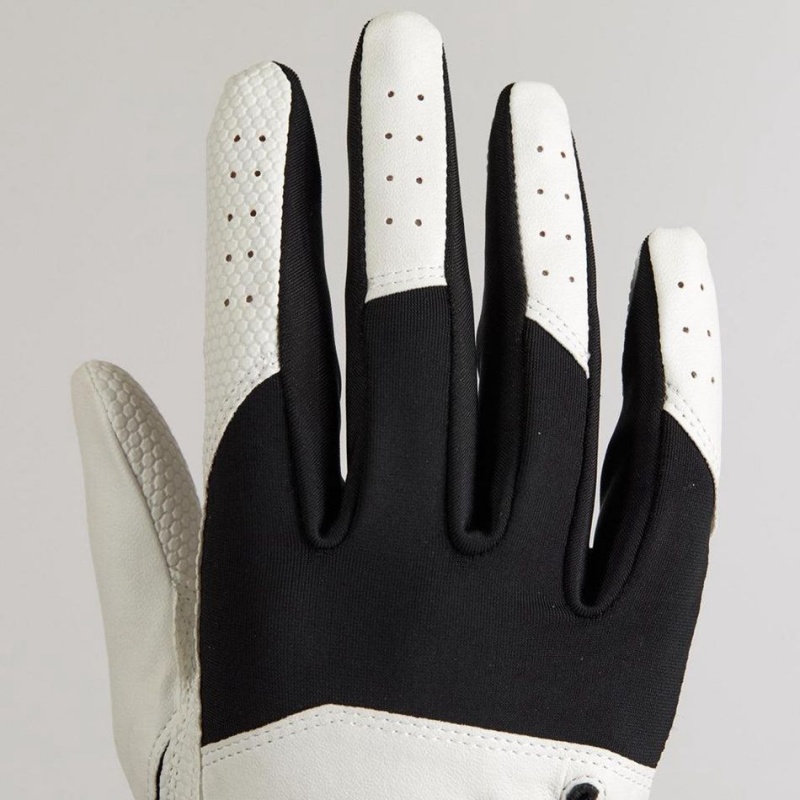 Men's Decathlon Golf Glove Left Handed 100 Gloves White | NAF329081