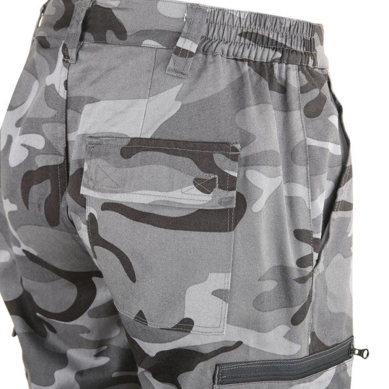 Men's Decathlon Hunting Steppe 300 Pants Grey | ULX271534