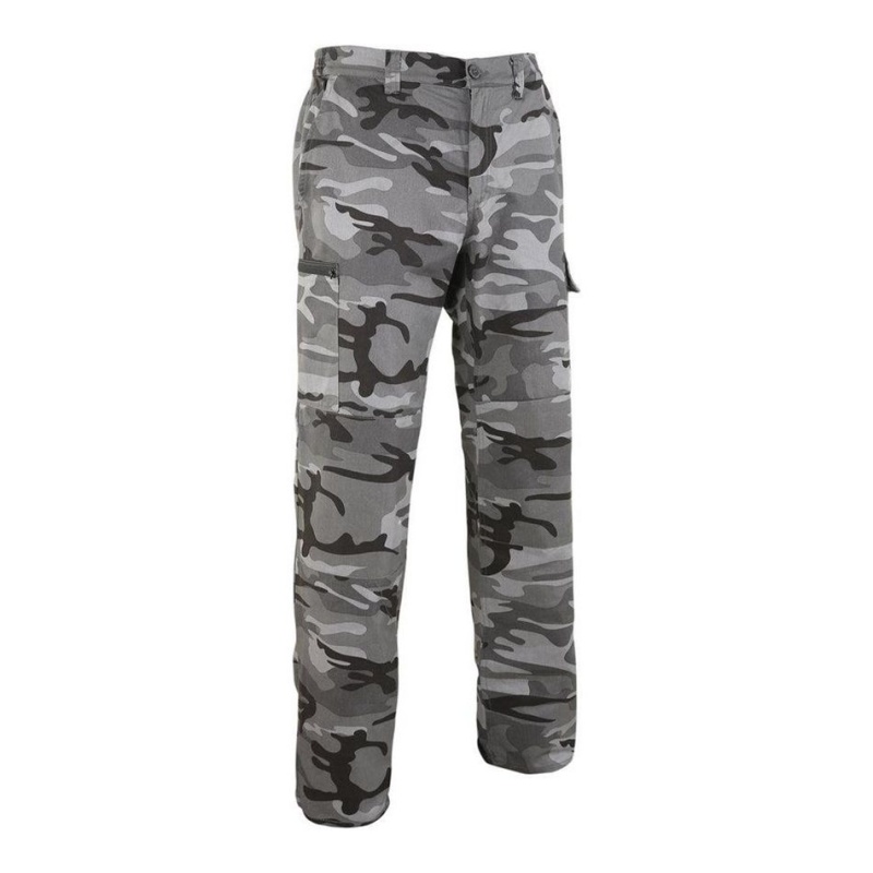 Men\'s Decathlon Hunting Steppe 300 Pants Grey | ULX271534