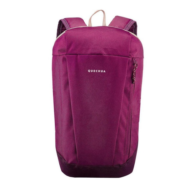 Men's Decathlon Quechua Nh Aprenaz 100 10 L Hiking Backpack Purple | BZW482956