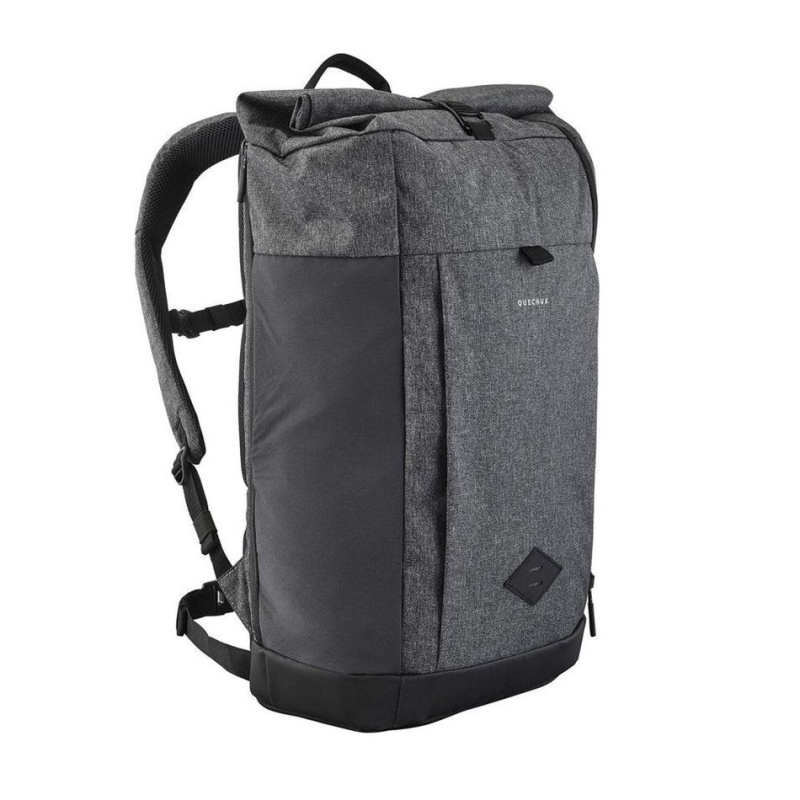 Men\'s Decathlon Quechua Nh Escape 500 Rolltop 32 L Backpack Grey | AEU462805