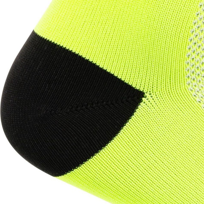 Men's Decathlon Van Rysel 500 Road Racing Cycling Socks Green | DIX810257