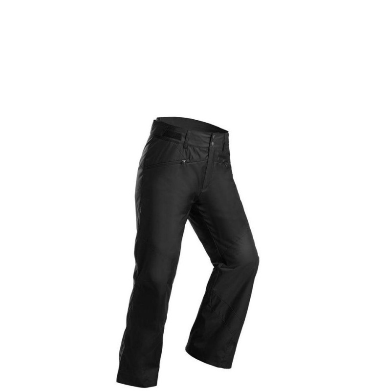 Men\'s Decathlon Warm Ski 180 Pants Black | CGL073184