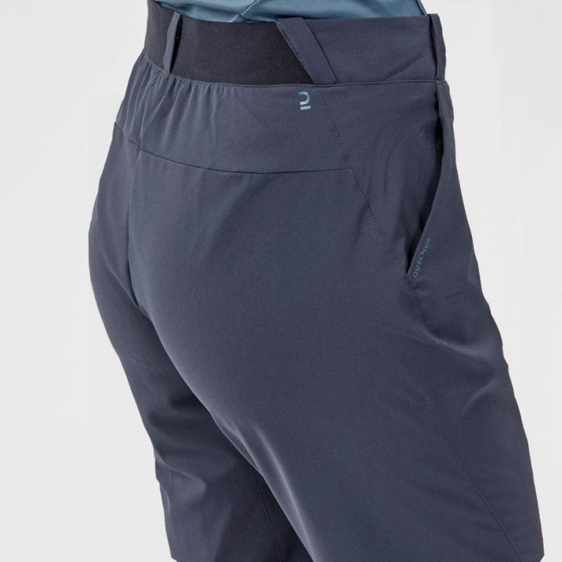 Men's Decathlon Womountain Walking Mh100 Pants Blue | ADM145209