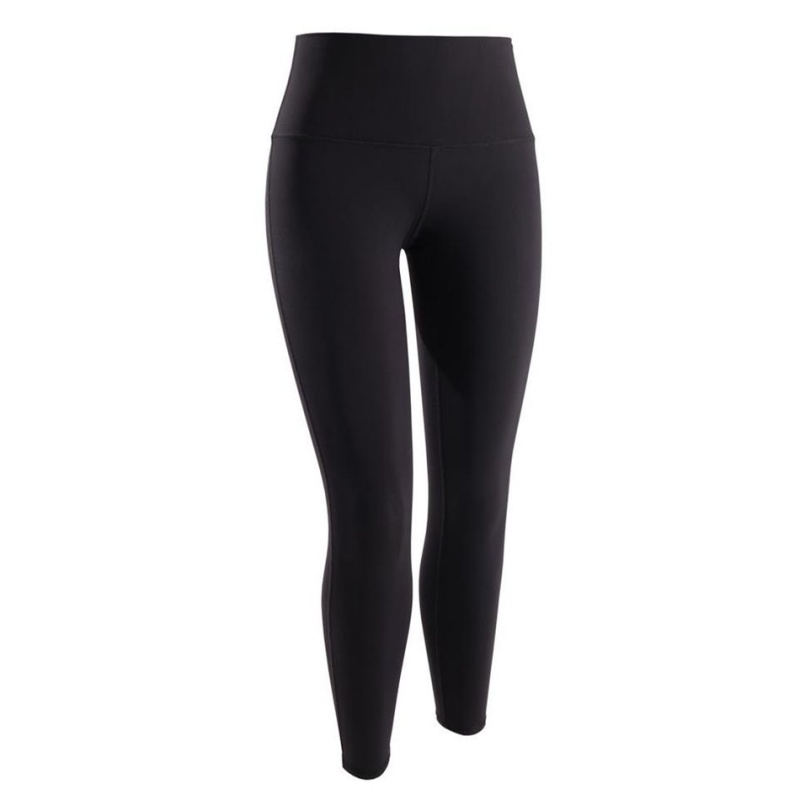 Women\'s Decathlon Dynamic Yoga Leggings Black | YCH684091