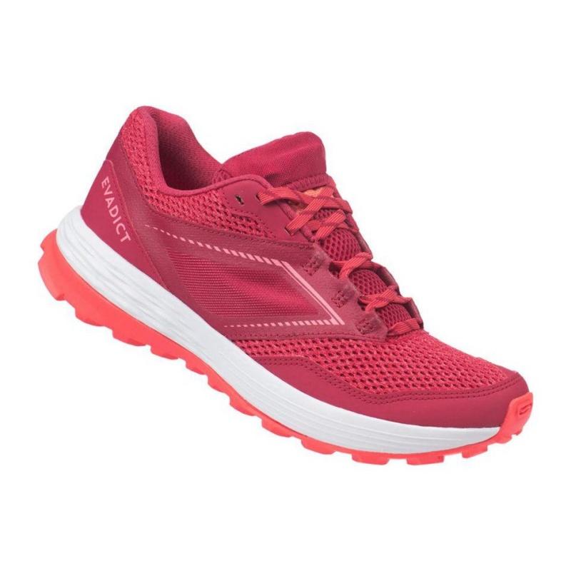 Women's Decathlon Evadict Tr Trail Running Sneakers Pink | NEB327518