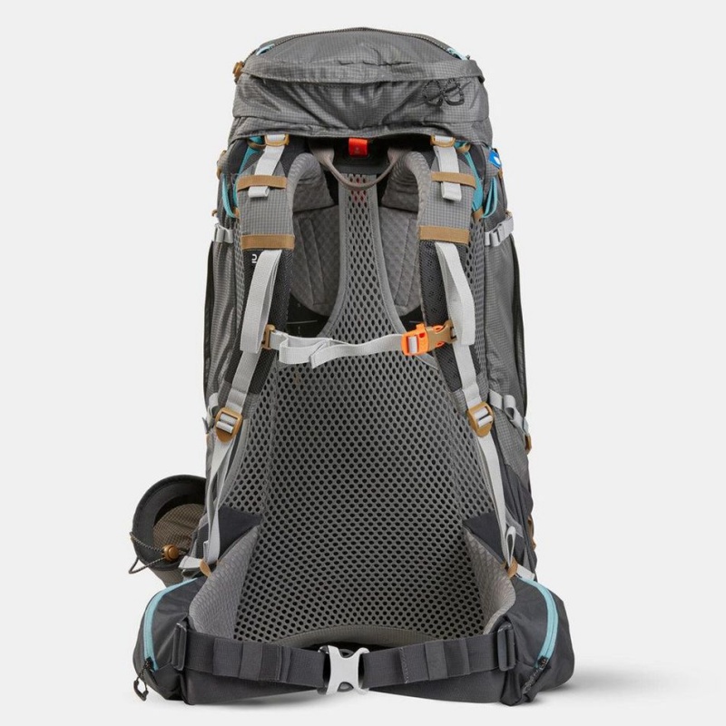 Women's Decathlon Forclaz Mt500 Air 55+10ling Pack Backpack Grey | SJH072845