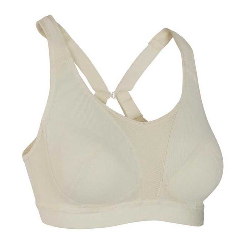 Women's Decathlon High Support Running Bras White | YCF189075