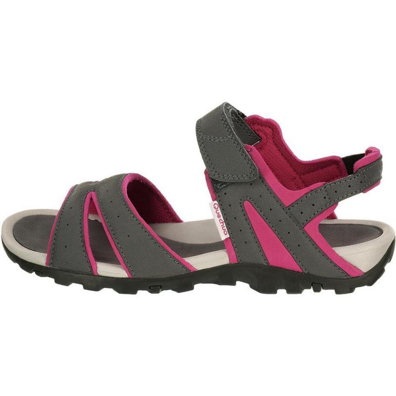 Women's Decathlon Hiking Nh100 Sandals Grey | NDG790521