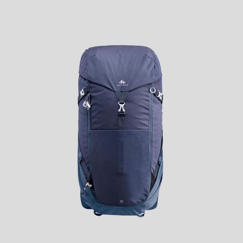 Women's Decathlon Quechua Mh500 30l Hiking Backpack Blue | JIY083951