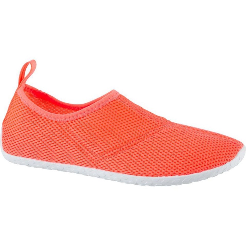 Women\'s Decathlon Subea Snk 100 Mesh Unisex Adult Water Shoes Orange | WQG981526