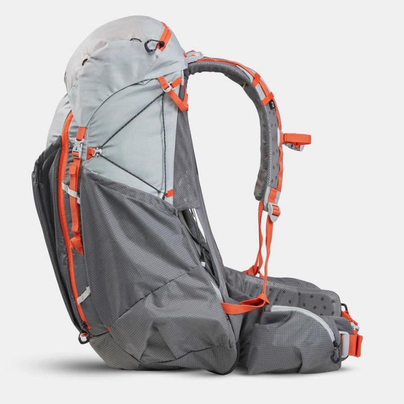 Women's Decathlon Ultralighting 45+10 L Mt900 Ul Backpack Grey | AOY582937