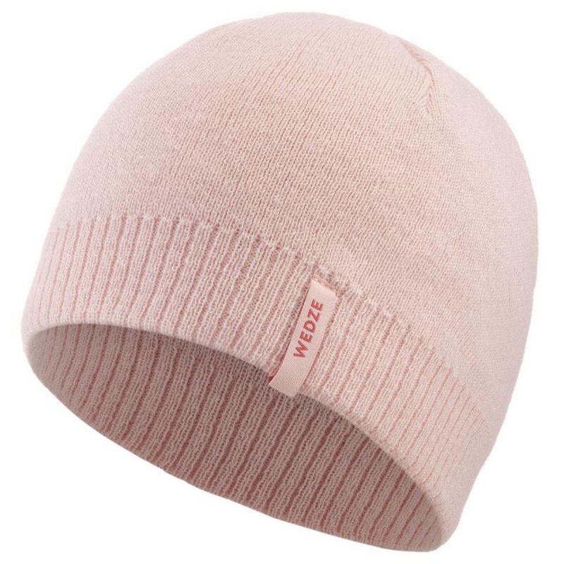 Women's Decathlon Wedze Simple Ski Hats Pink | LZW386104